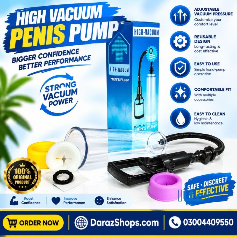 High Vacuum Penis Pump In Lahore 03004409550–